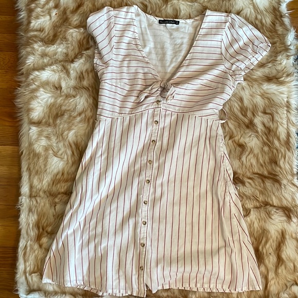 Abercrombie & Fitch Dresses & Skirts - Abercrombie red and white striped dress S